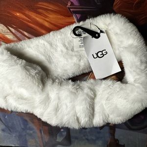 NWT UGG women faux fur headband